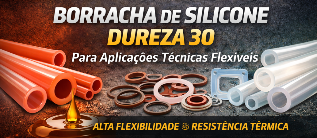 Borracha de Silicone Dureza 30: Alta Flexibilidade e Desempenho em Aplicações Técnicas