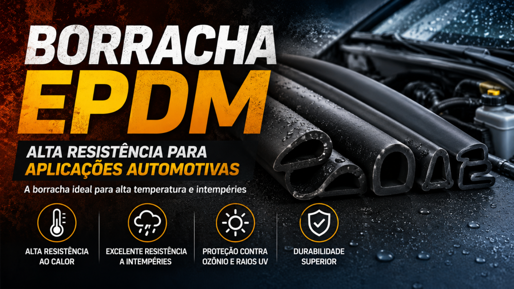 Borracha EPDM: Alta Resistência para Aplicações Automotivas