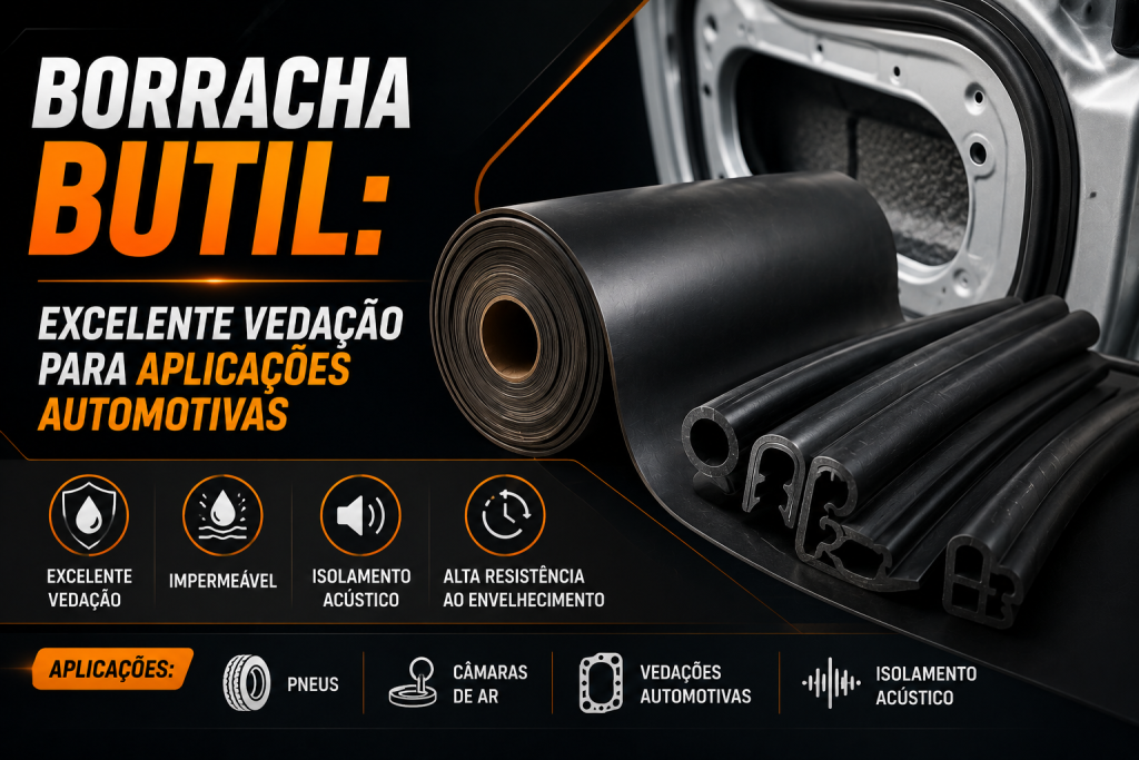 Borracha Butil: Excelente Vedação para Aplicações Automotivas